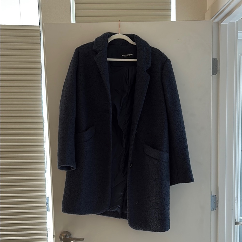 Marc New York Navy Pea Coat